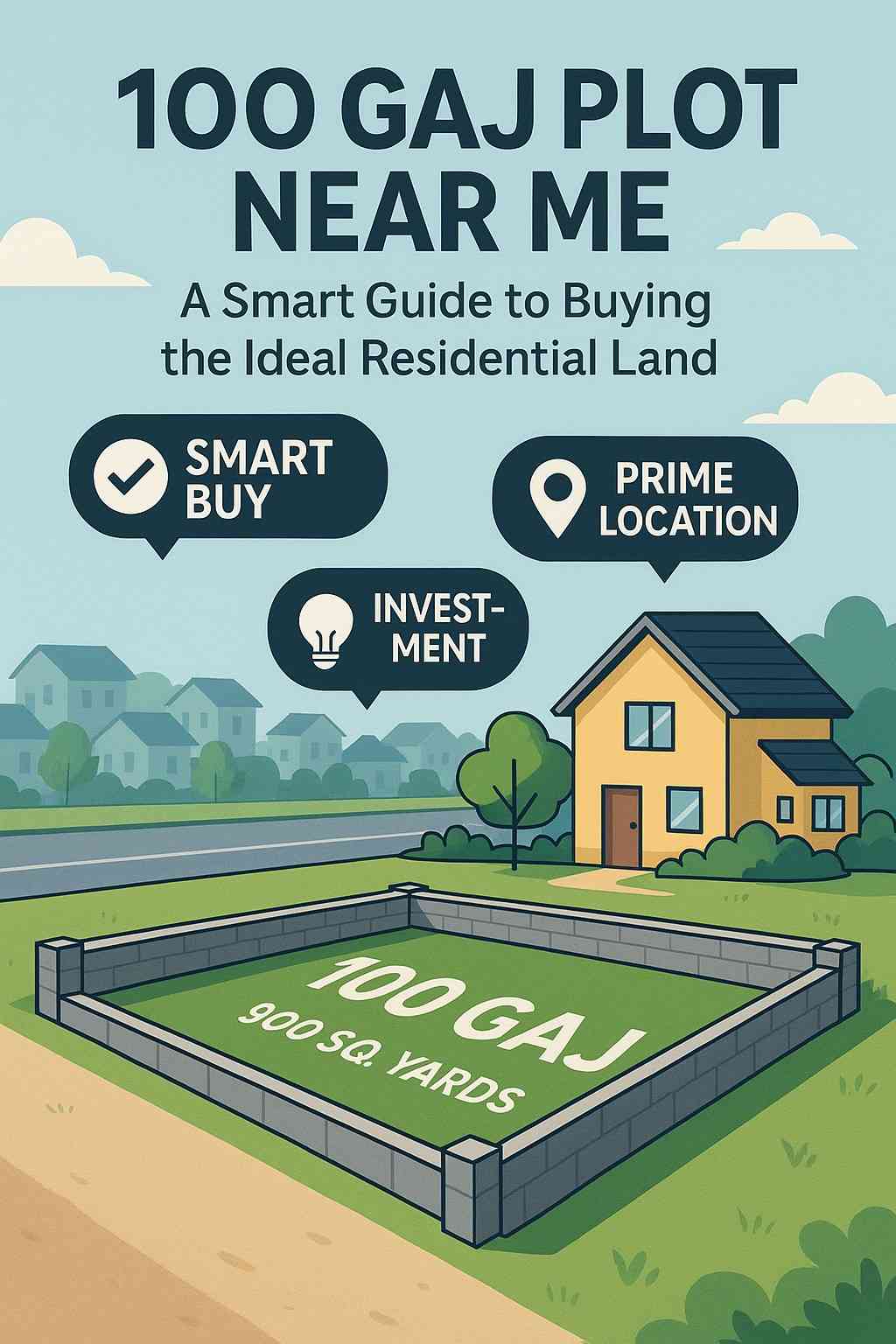 100 Gaj plot near me