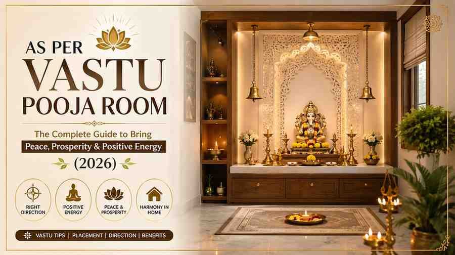 As Per Vastu Pooja Room Guide for Peace & Prosperity